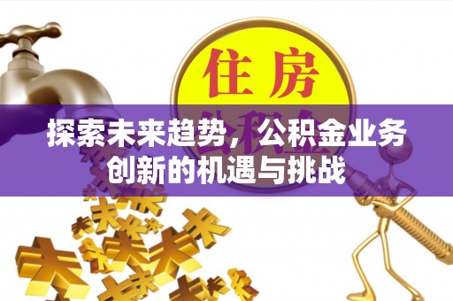 佳木斯探索未来趋势，公积金业务创新的机遇与挑战