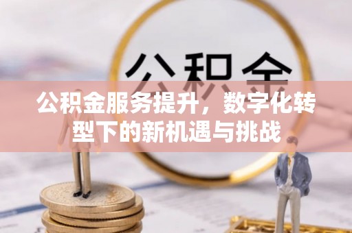 佳木斯公积金服务提升，数字化转型下的新机遇与挑战