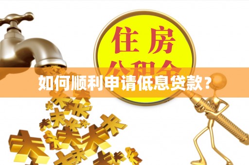 佳木斯如何顺利申请低息贷款？