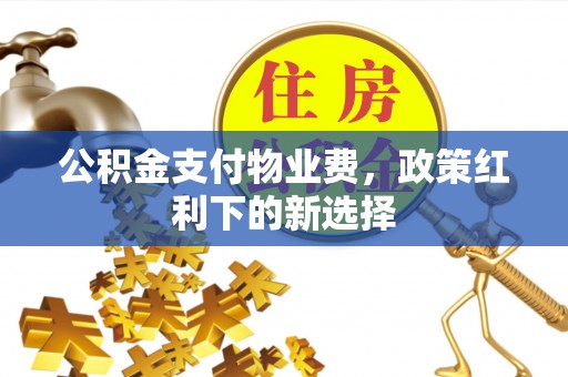 佳木斯公积金支付物业费，政策红利下的新选择