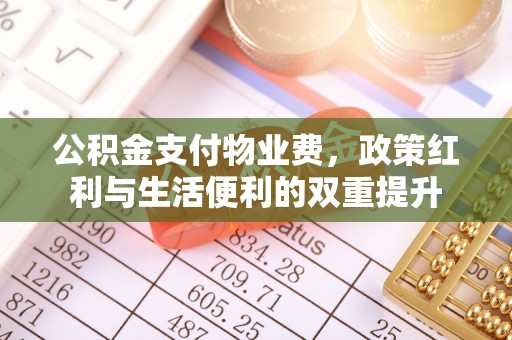 佳木斯公积金支付物业费，政策红利与生活便利的双重提升