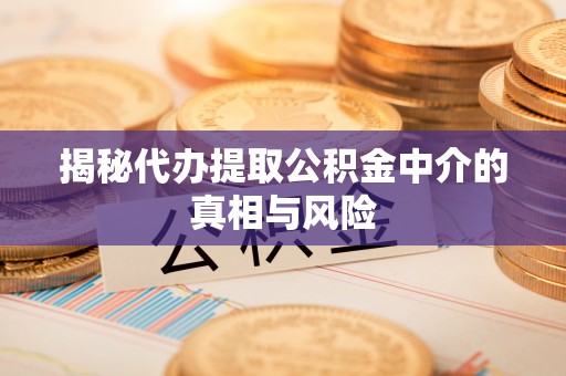 佳木斯揭秘代办提取公积金中介的真相与风险