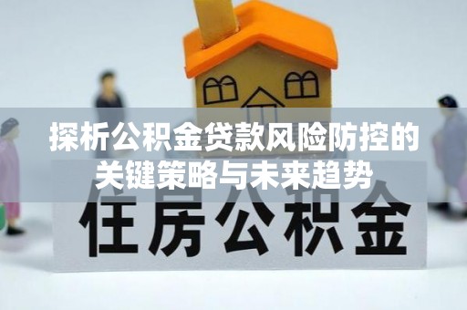 佳木斯探析公积金贷款风险防控的关键策略与未来趋势