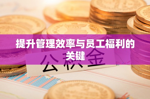 佳木斯提升管理效率与员工福利的关键